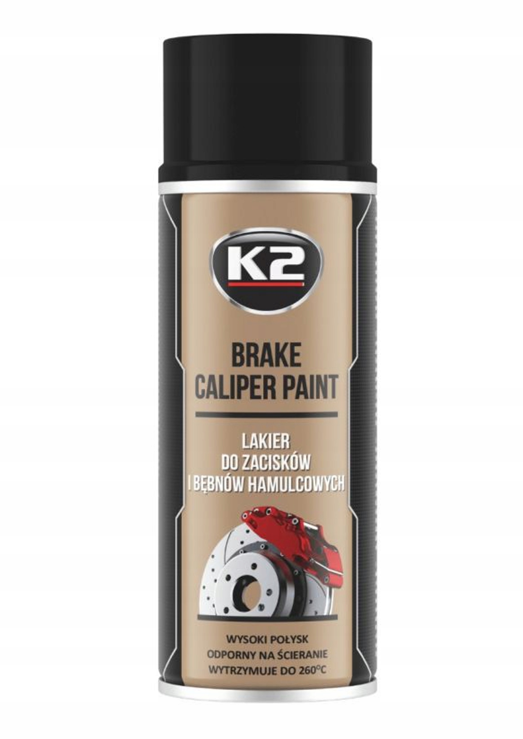 

K2 Brake Caliper Lakier Do Zacisków Czarny 400ml