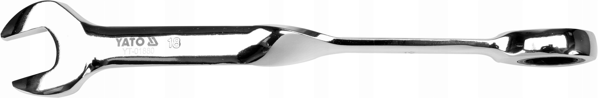 

Klucz Płasko Oczkowy Skręcony Z Grzechotką 18mm