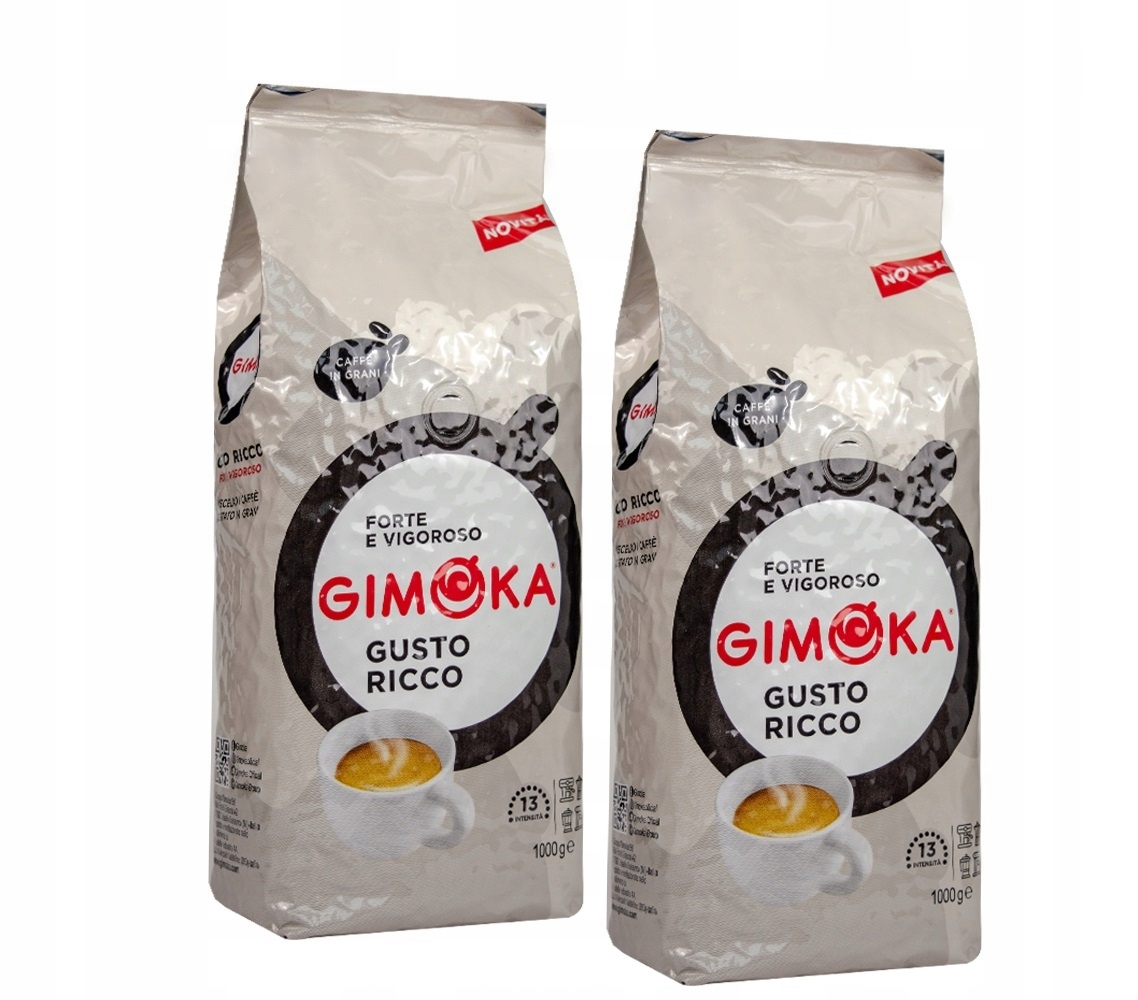 Kawa Ziarno Gimoka L'espresso All'italiana 2X1kg