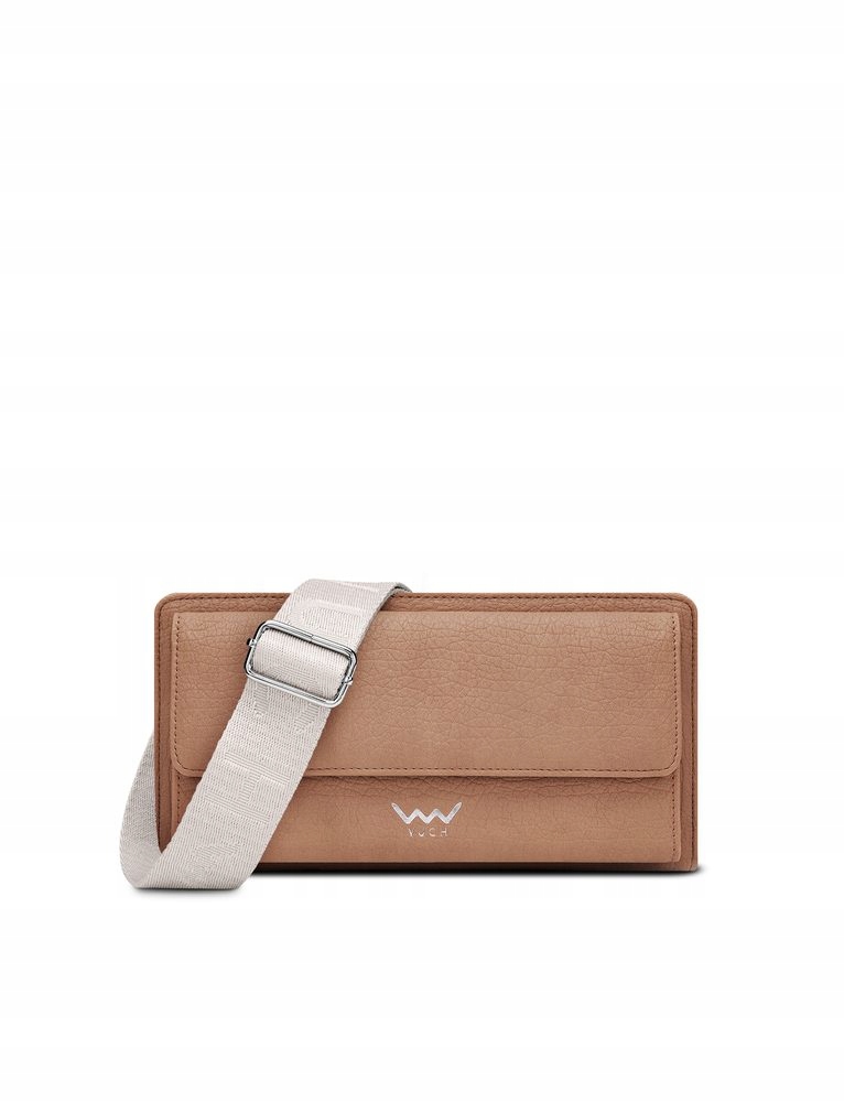 Dámská crossbody kabelka Vuch Keera béžová koženka 25 cm