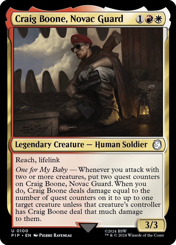 MTG Craig Boone, Novac Guard (U)