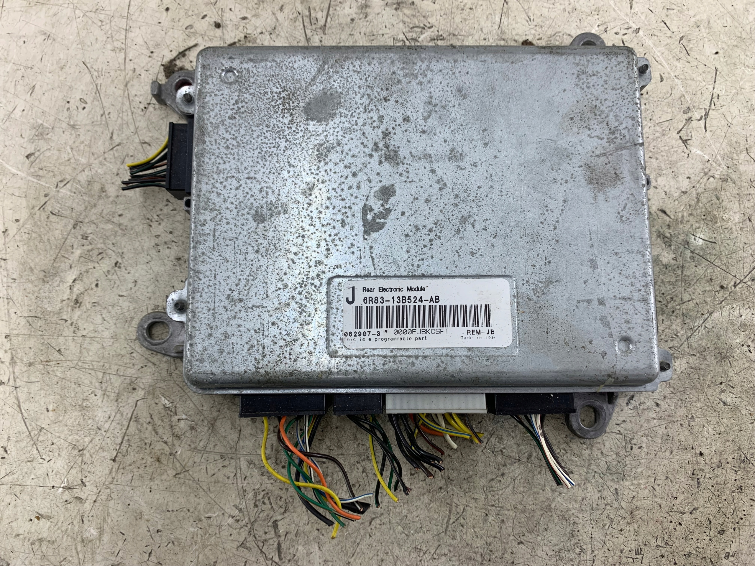 JAGUAR S TYPE 2.7 D control unit of the engine 6R8313B524AB