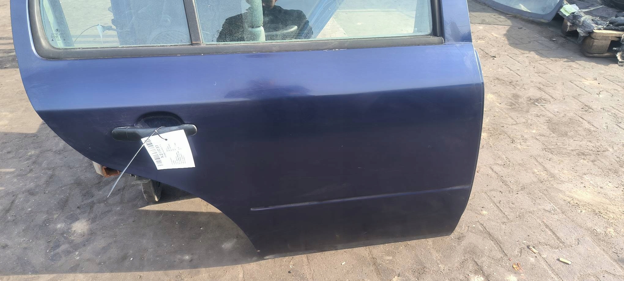 Tür rechts heck F5U SKODA OCTAVIA und