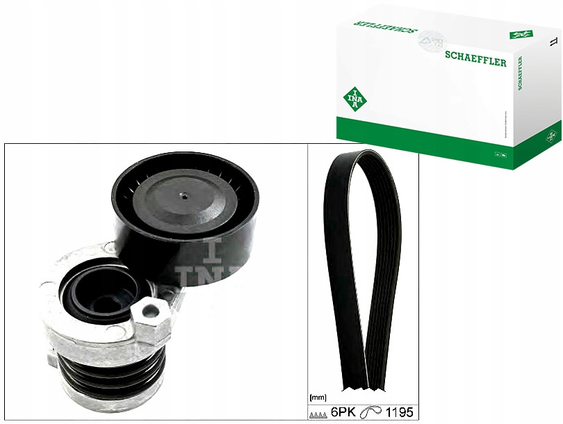 Sada Vícedrážkových Pásků (s Válečky) Dacia Dus