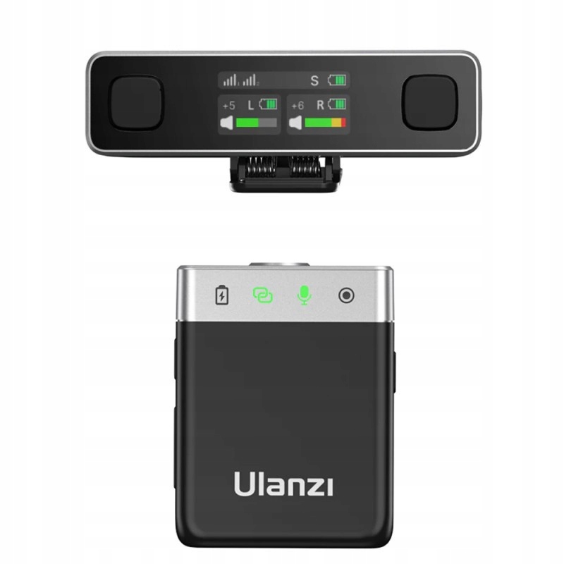 Ulanzi U-Mic AM18 Sada bezdrátového mikrofonu- dva vysílače