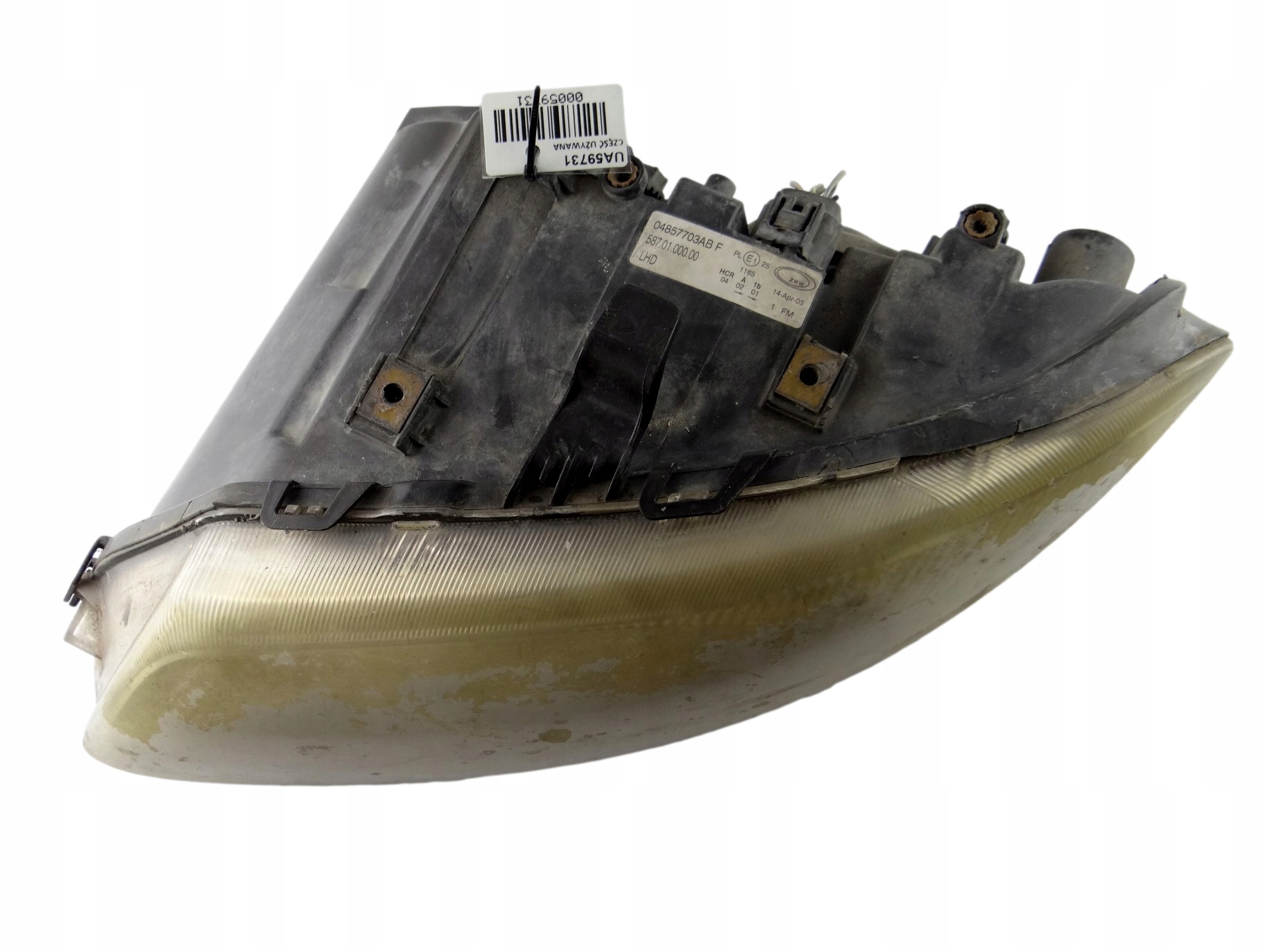 REFLEKTOR links CHRYSLER VOYAGER 04857703AB