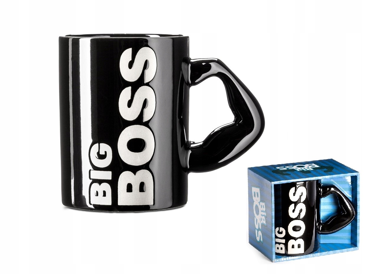 

Kubek Big Boss dla Szefa duży Ceramiczny 490ml