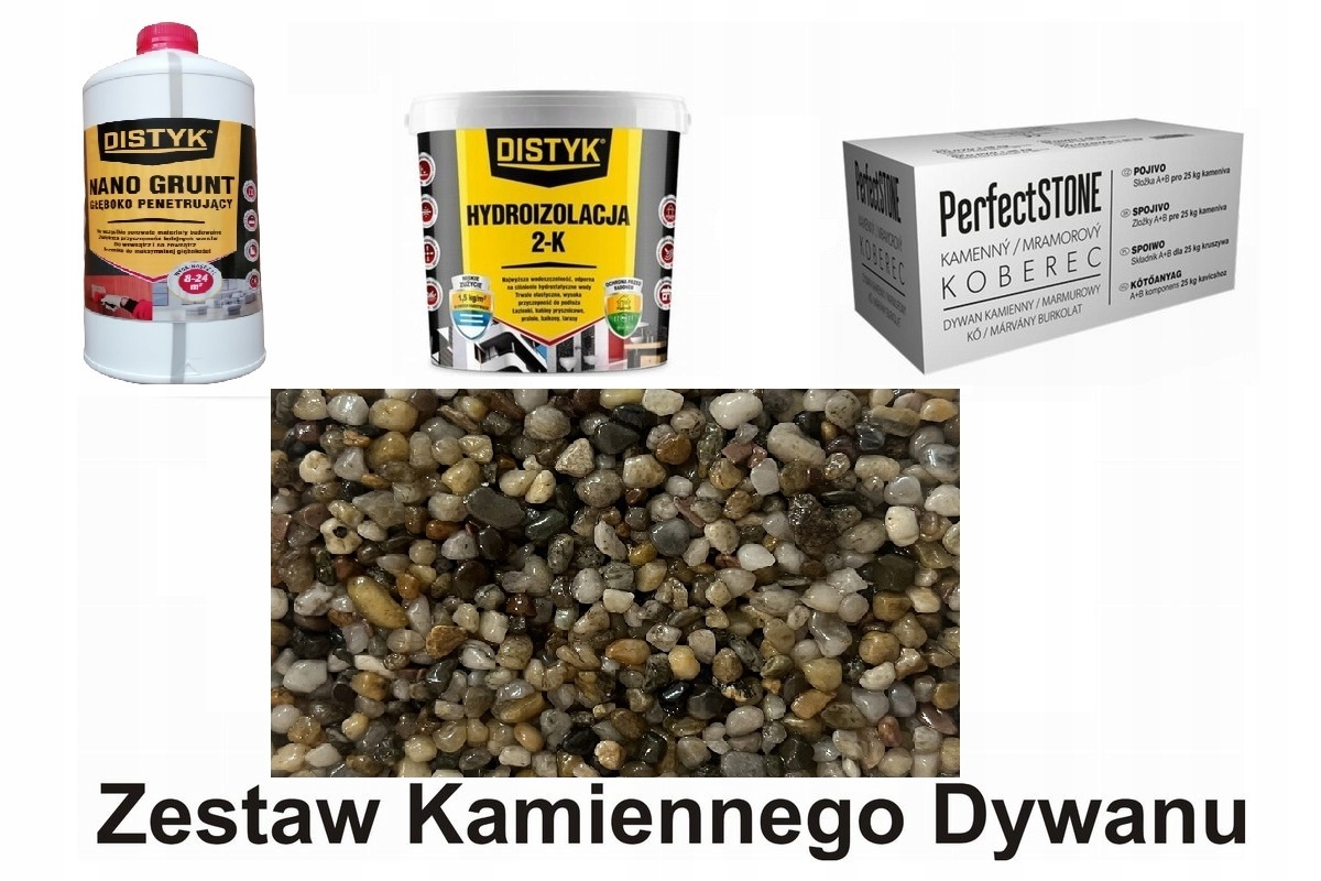 Kamienny Dywan balkon taras schody marmolit Madeir