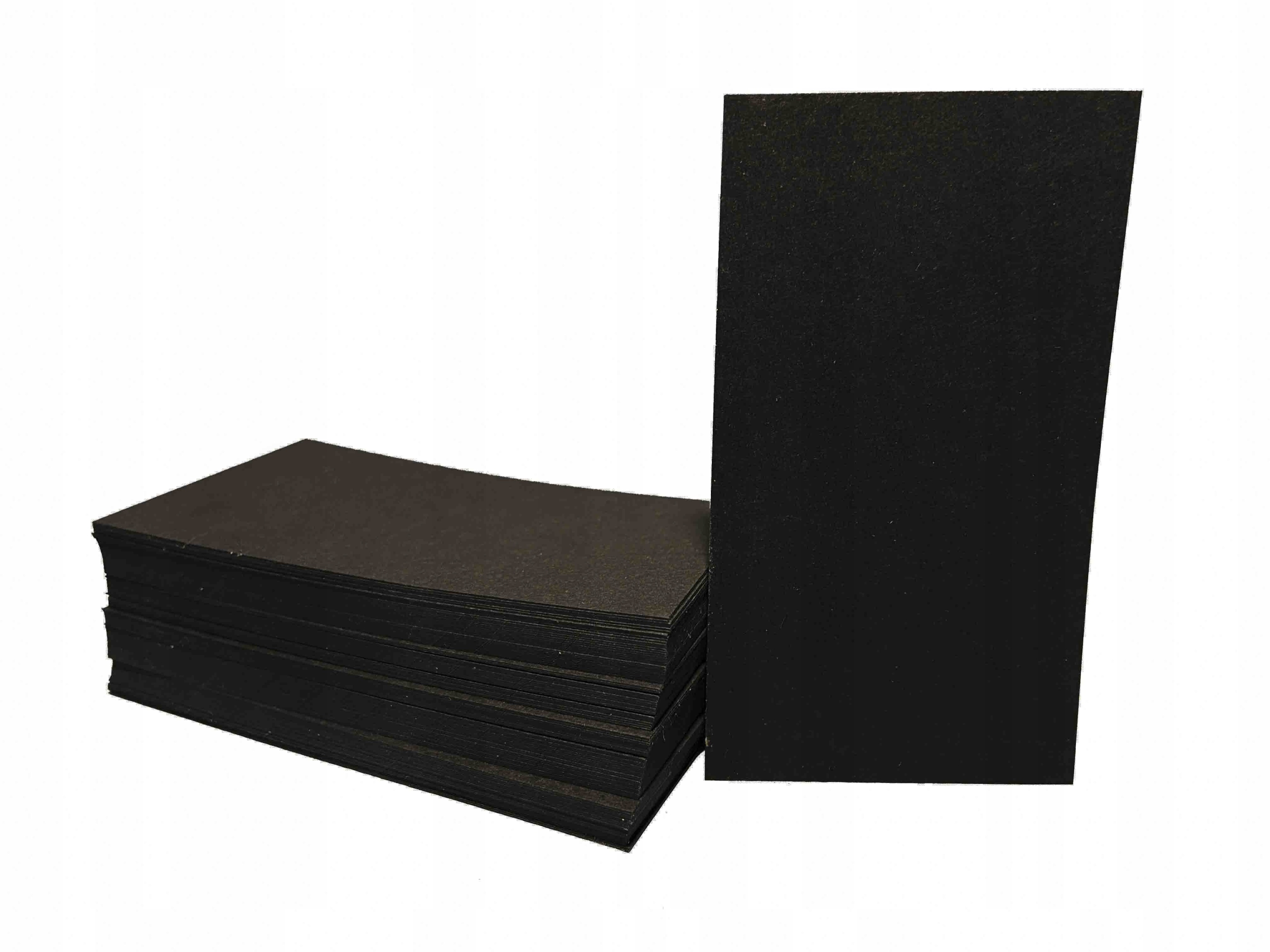 

Cenówki Metki czarne papier 220g 9x5cm Tagi