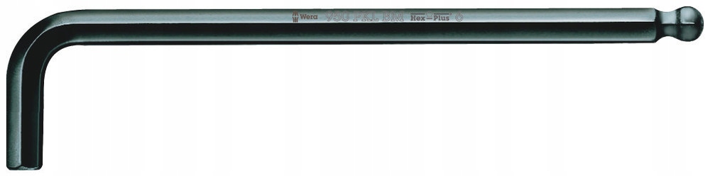 Imbus długi z kulką BlackLaser metryczny 4,0mm Wera 05027105001
