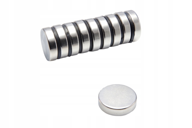 Magnet Neodymový válcový Mw 20x5 N38 25 ks