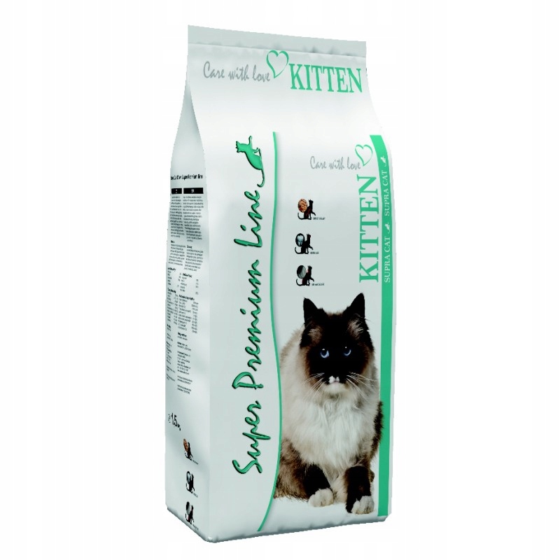 Supra Cat Kitten Krmivo pro koťata 10 kg Krmivo suché