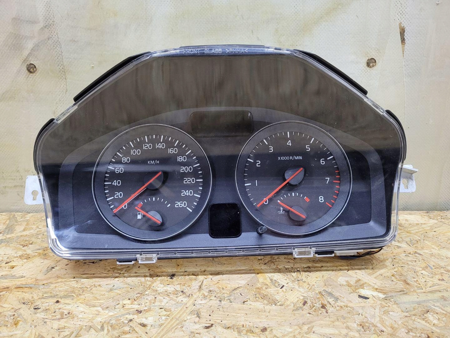 dials Volvo V50 facelift 2010 31296226