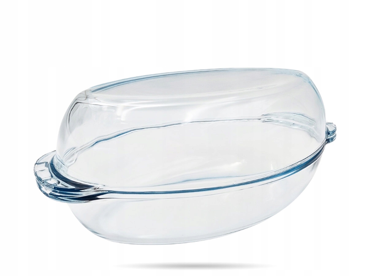 Naczynie żaroodporne do zapiekania z pokrywą owal 2250 ml Borcam PASABAHCE