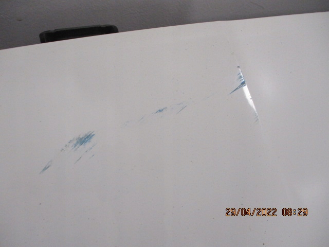 PEUGEOT 3008 II KLAPA TYLNA TYL EWPB 2017 Kolor biały