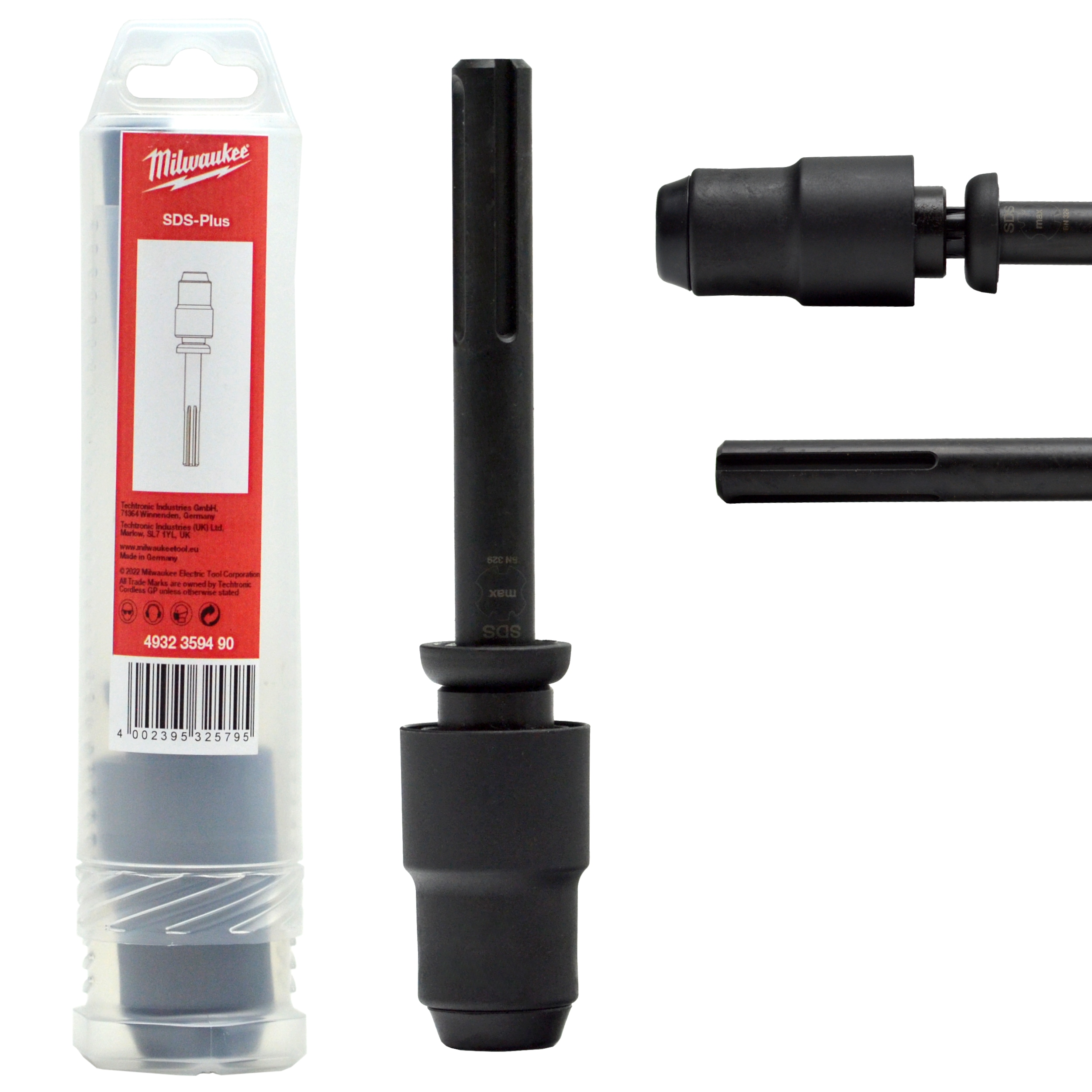 Adapter Przejściówka Przelotka Sds Max Na Sds Plus Przejście Milwaukee