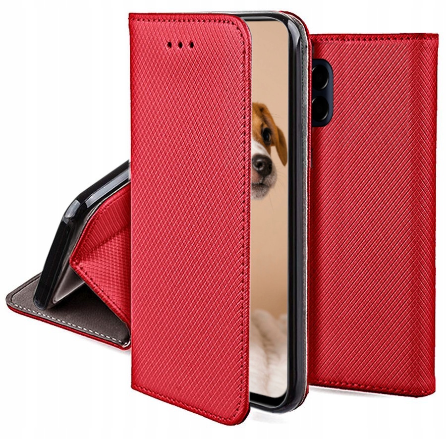 

Case Etui Smart Magnet 2x Szkło Do Samsung M33 5G