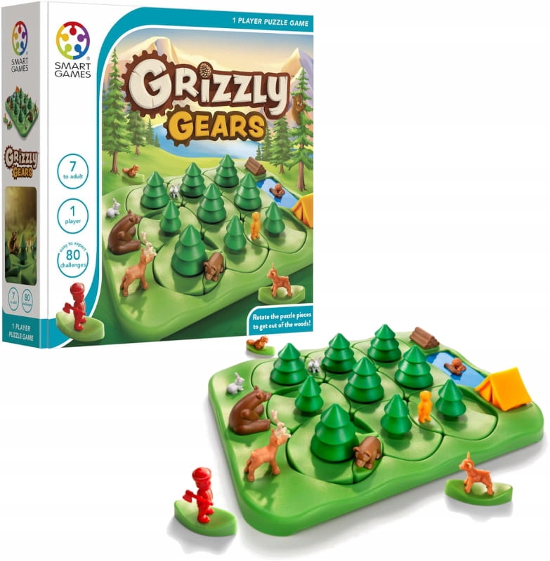 Smart Games Misie W Lesie dzieci Logika zwierzęta