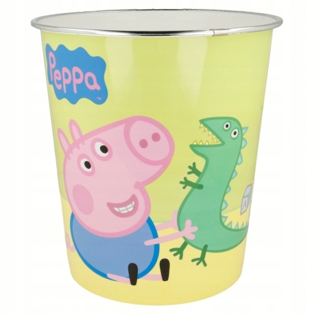 

Kosz na śmieci Pojemnik 23 cm Świnka Peppa Pig