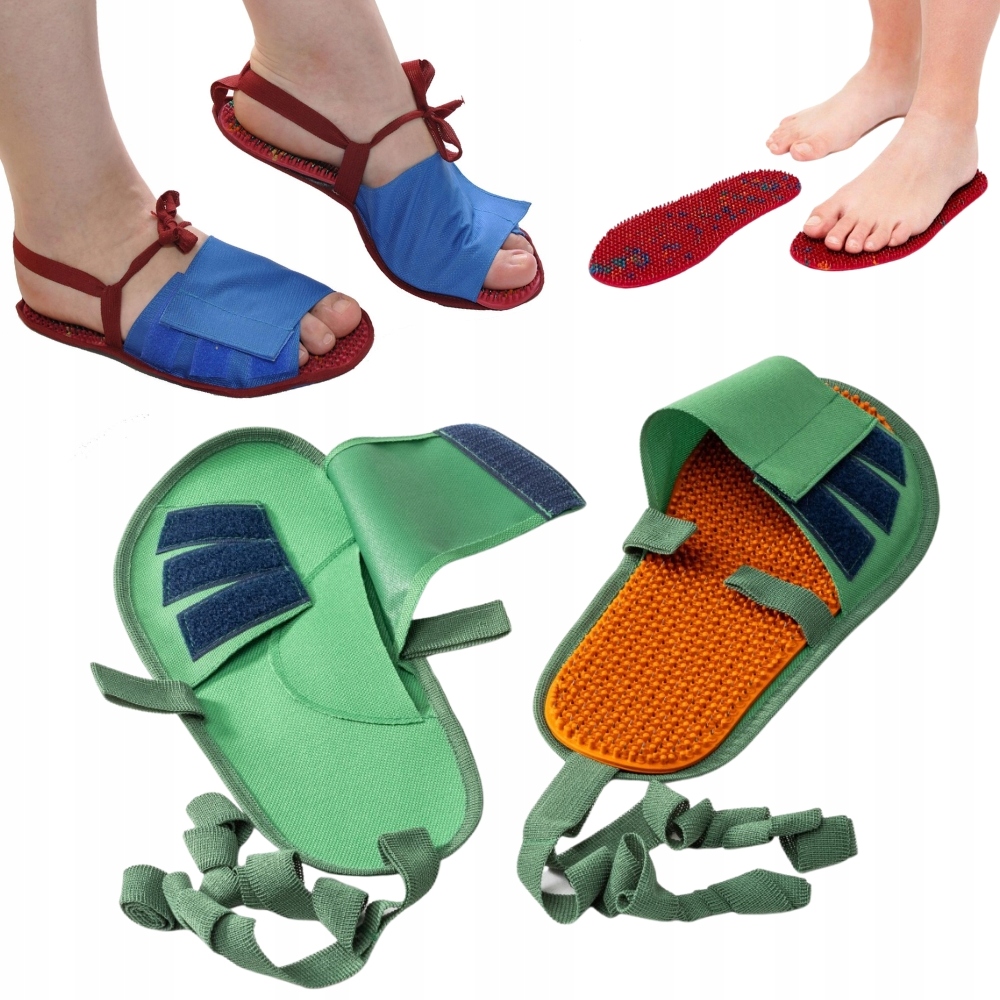 Lyapko Klapki z igłami Do Masażu Stóp Stópka Refloeksologia rozmiar 43-46