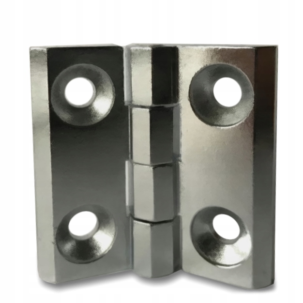 

Stanley Zawias 50x50 z otworami,chromowany