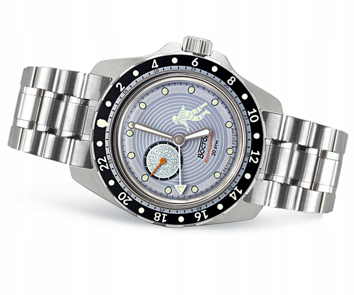Hodinky Vostok Automat Kosmodrom Merkury 14039G 20ATM Limitované