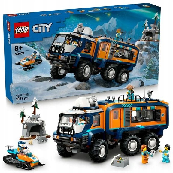 Lego City Nákladní auto z laboratoře arktické objevitelky 60471