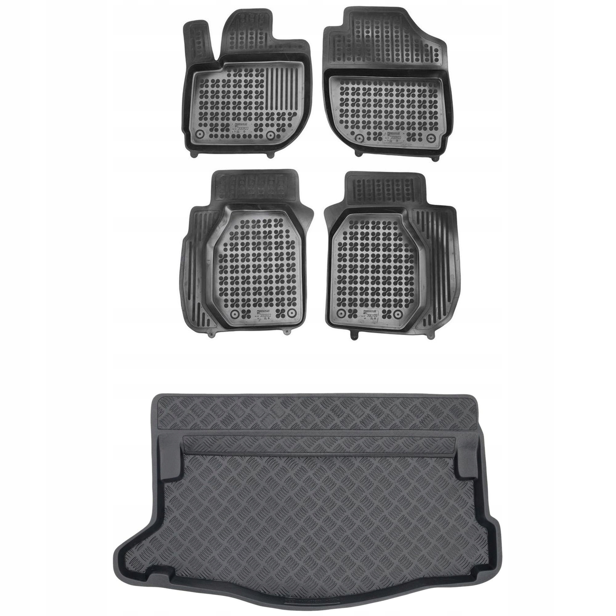 Sada kobercov a rohoží Honda Jazz V Gr 2020-2023 bez subwoofera, vhodná