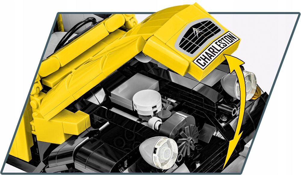 KLOCKI COBI 24340 Samochód Citroen 2CV Charleston Materiał plastik