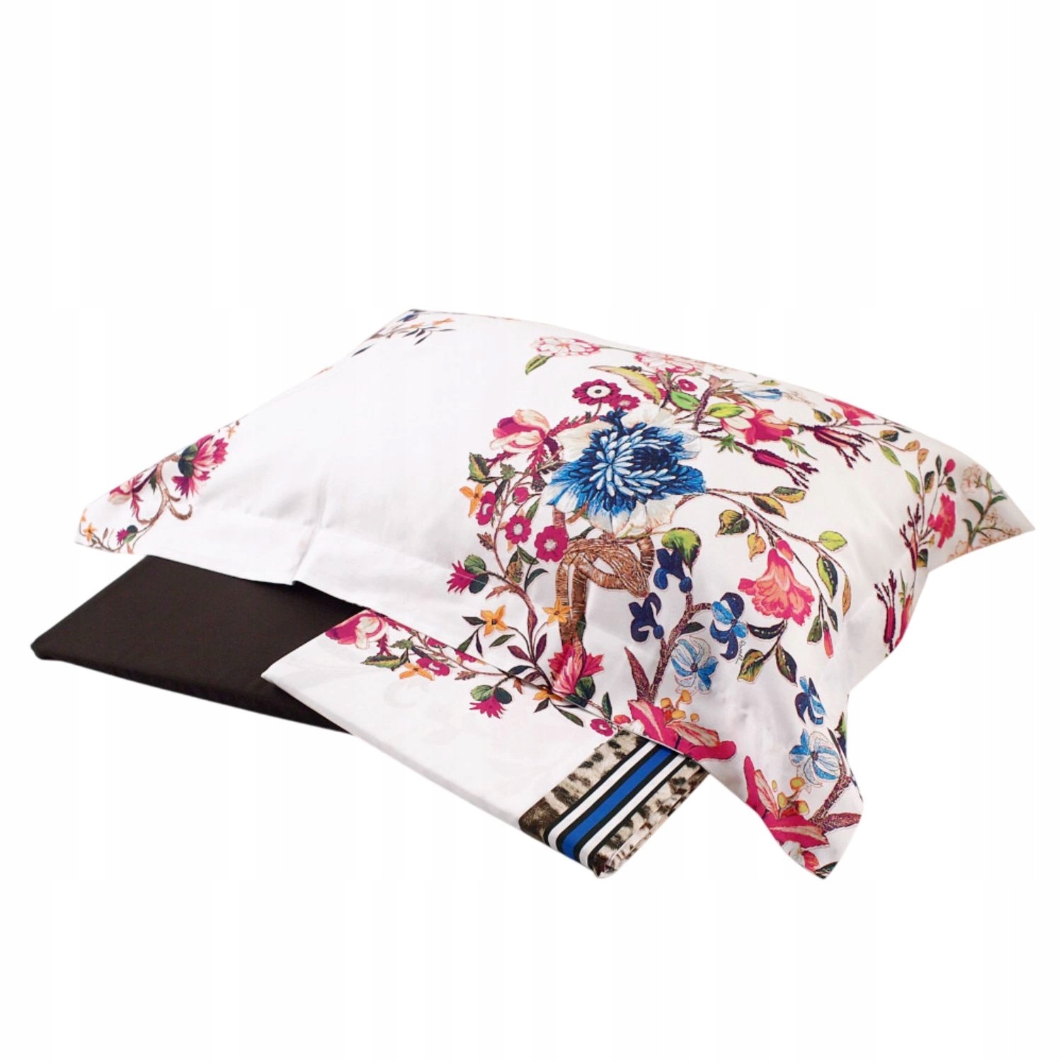 Bavlnený komplet Roberto Cavalli 100 % Bavlna vzorované biele obliečky