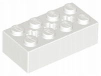 

Lego 39789 Klocek 2x4 otwory Biały 6244919 1szt N