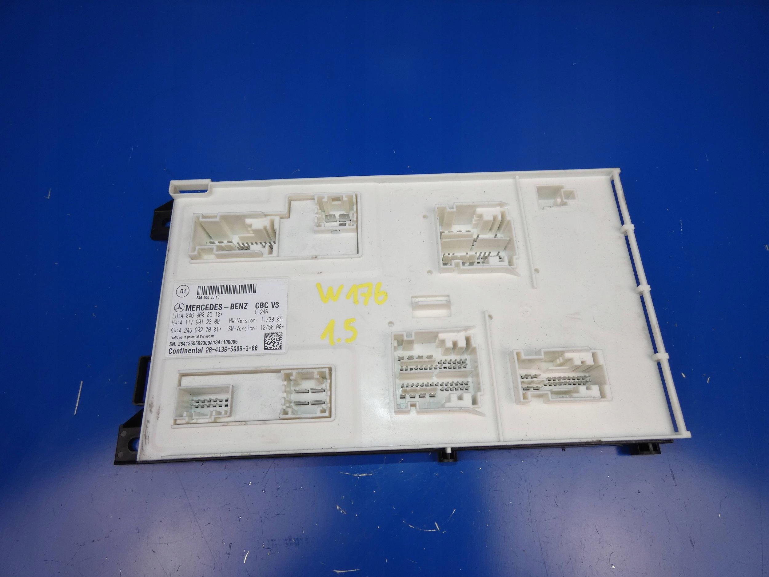 MERCEDES A W176 CLA W117 B W246 module control unit SAM BSI