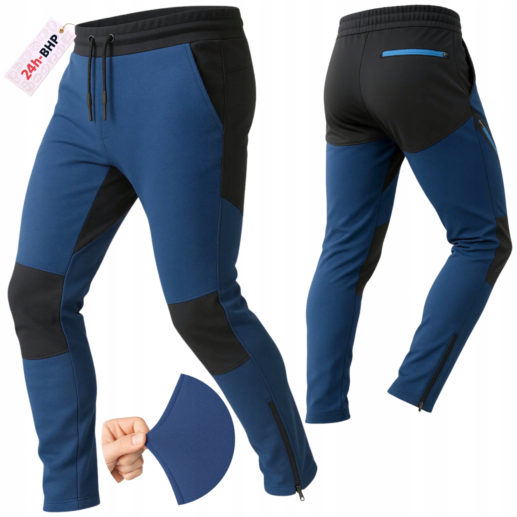 Elastické Teplákové Pracovní kalhoty pro muže Bozp Ochranné Silné Stretch Lehké