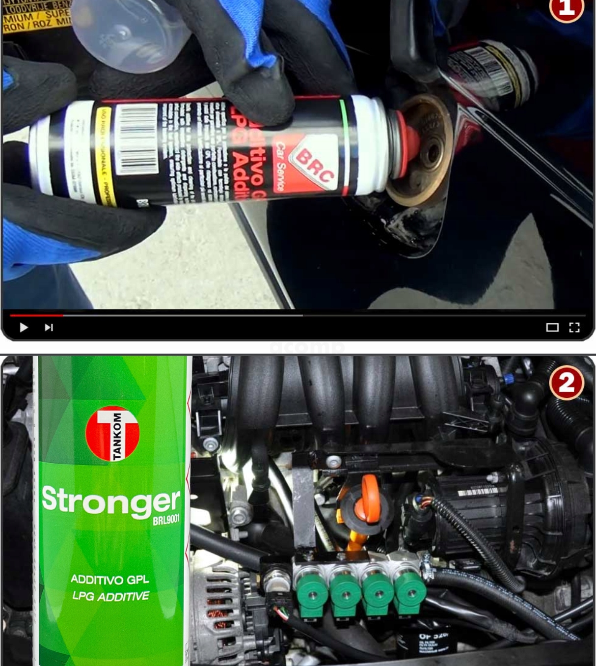 BRC LPG - czyści wtryski LPG i całą instalację LPG Pojemność opakowania 150 ml