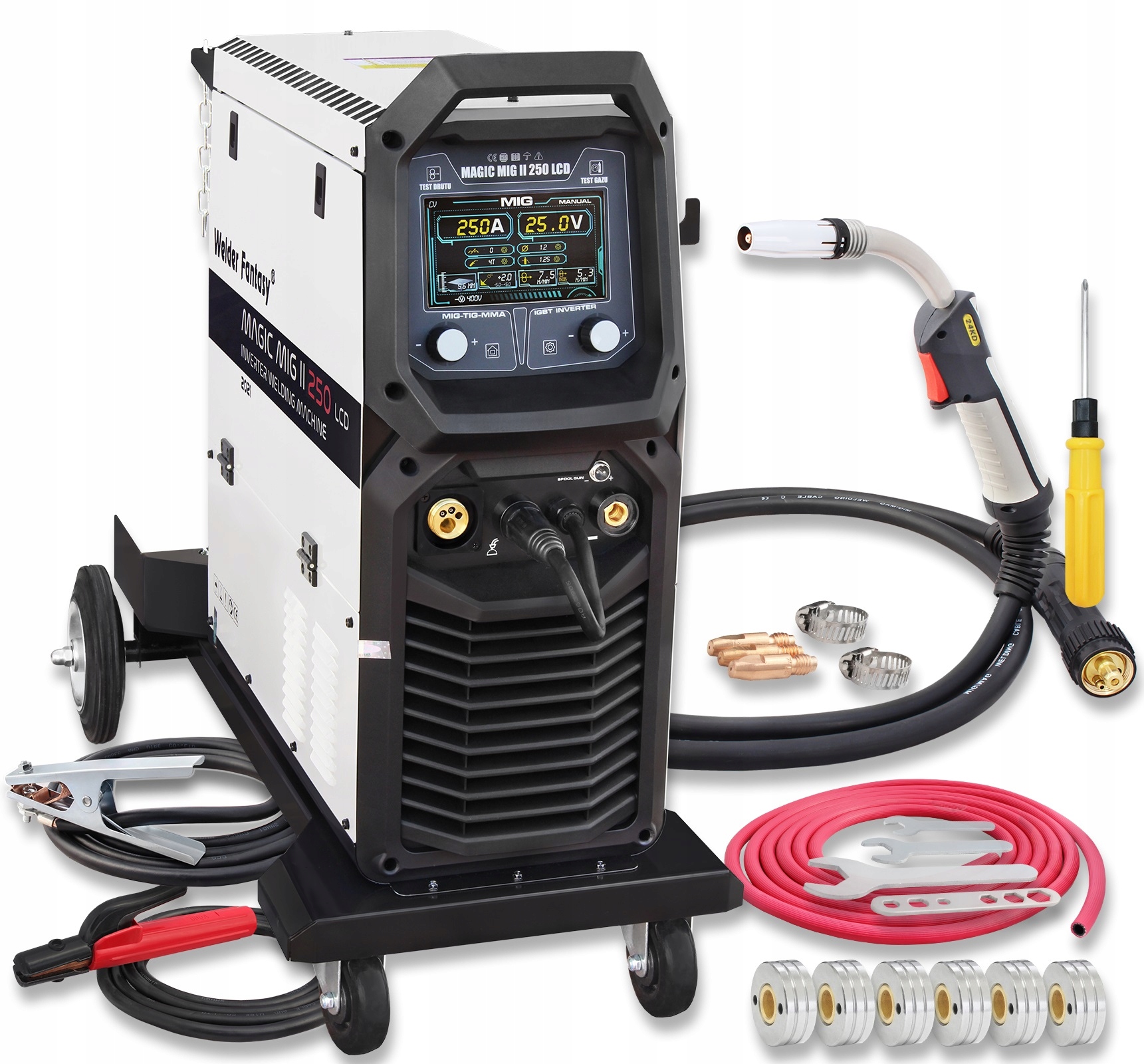 НАПІВАВТОМАТИЧНИЙ ЗВАРЮВАЛЬНИЙ АПАРАТ MIGOMAT MAGIC 250