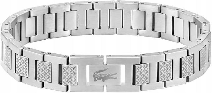 Lacoste Metropole Collection Náramek s články z nerezové oceli ozdobený