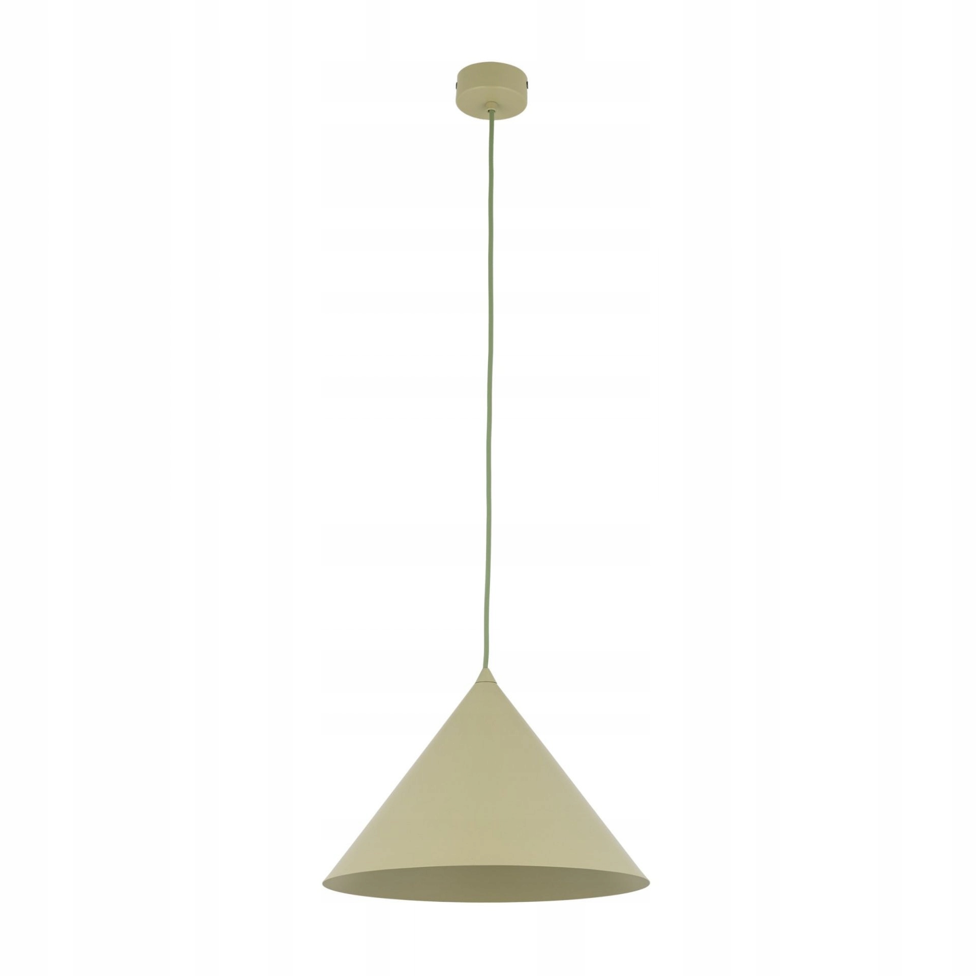 Stropná lampa Závesná zelená Cono E27 Regulácia výšky pre Tk Lighting