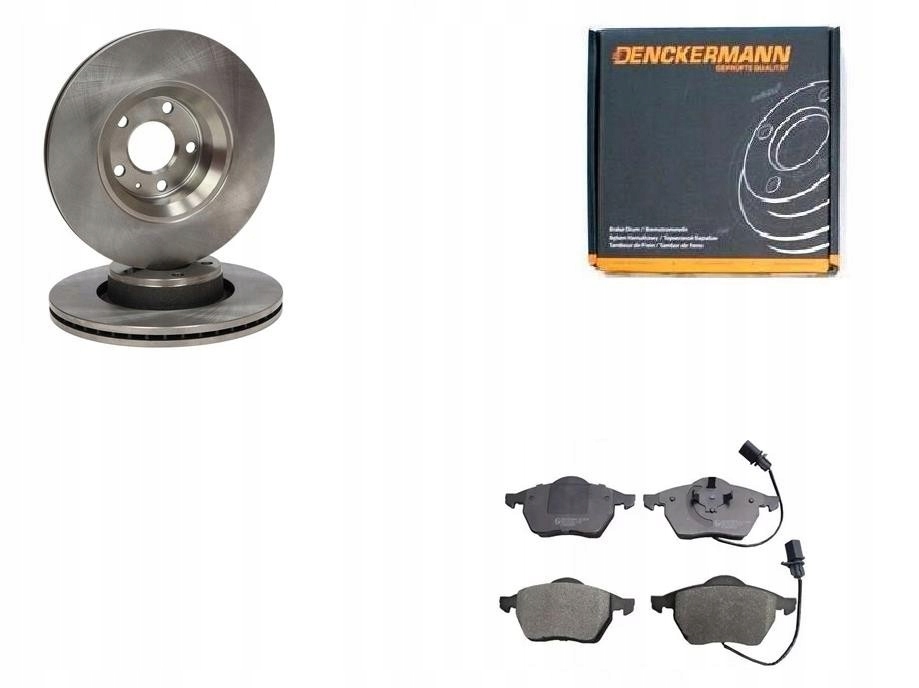 Kotouče Destičky Audi A6 C6 4F 2004-2011 Přední Sada 314MM