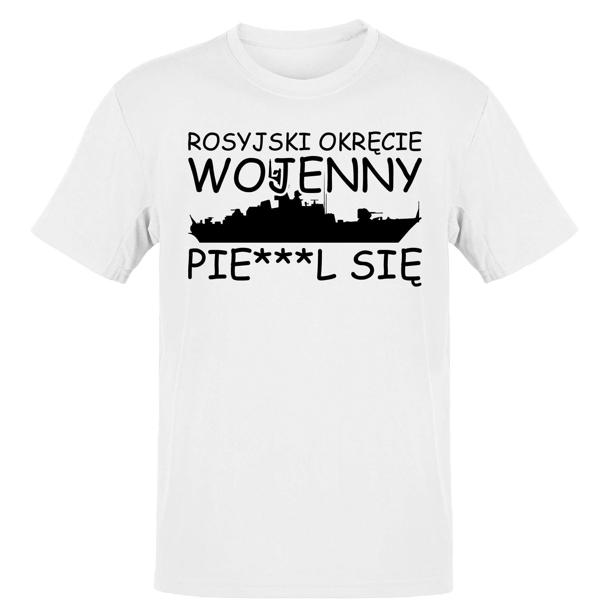 

Tshirt Russkij wojennyj korabl idi Rosyjski Okręt