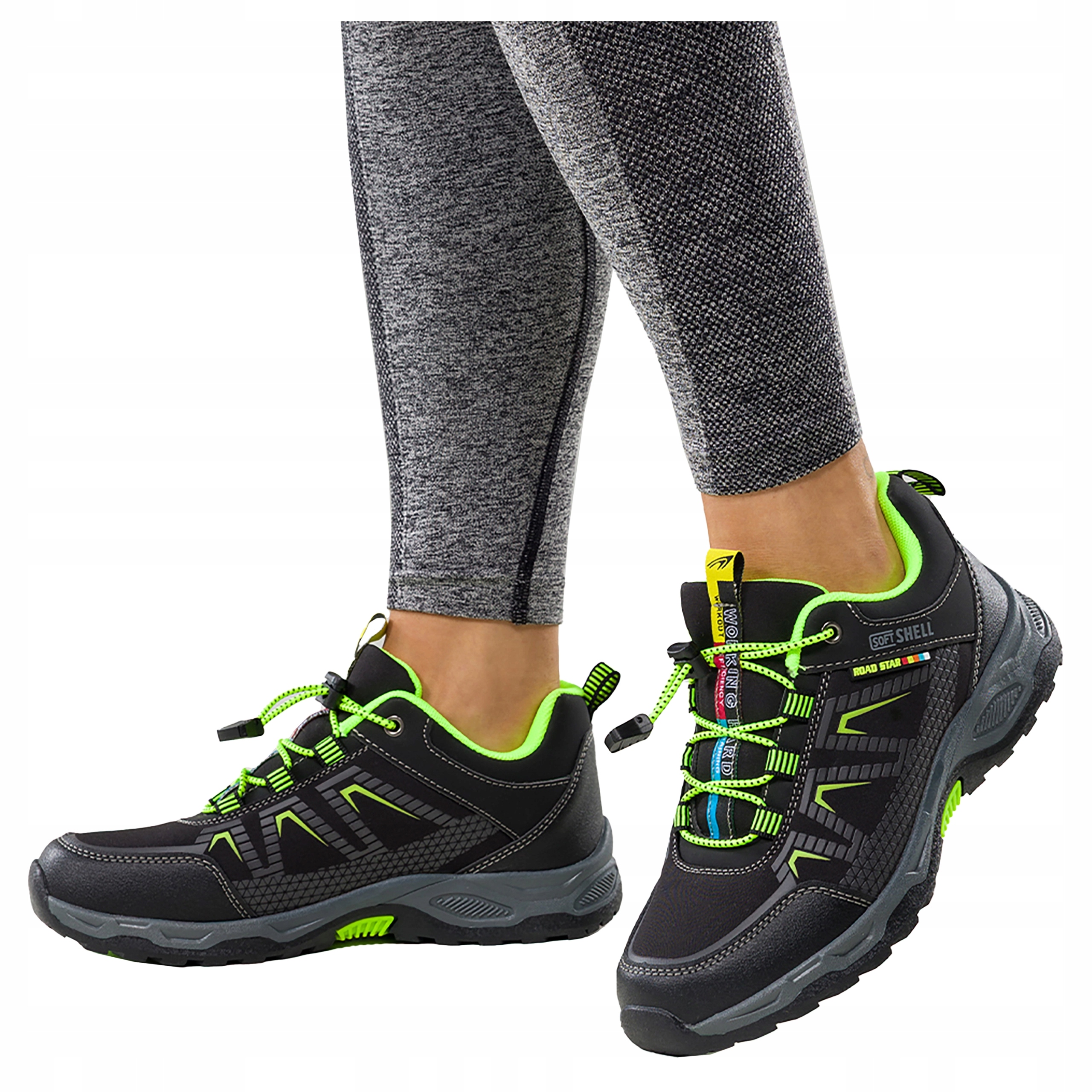 Sportovní Trekingové boty Dámské Pohodlné Lehké Prodyšné Softshellové boty velikost 41