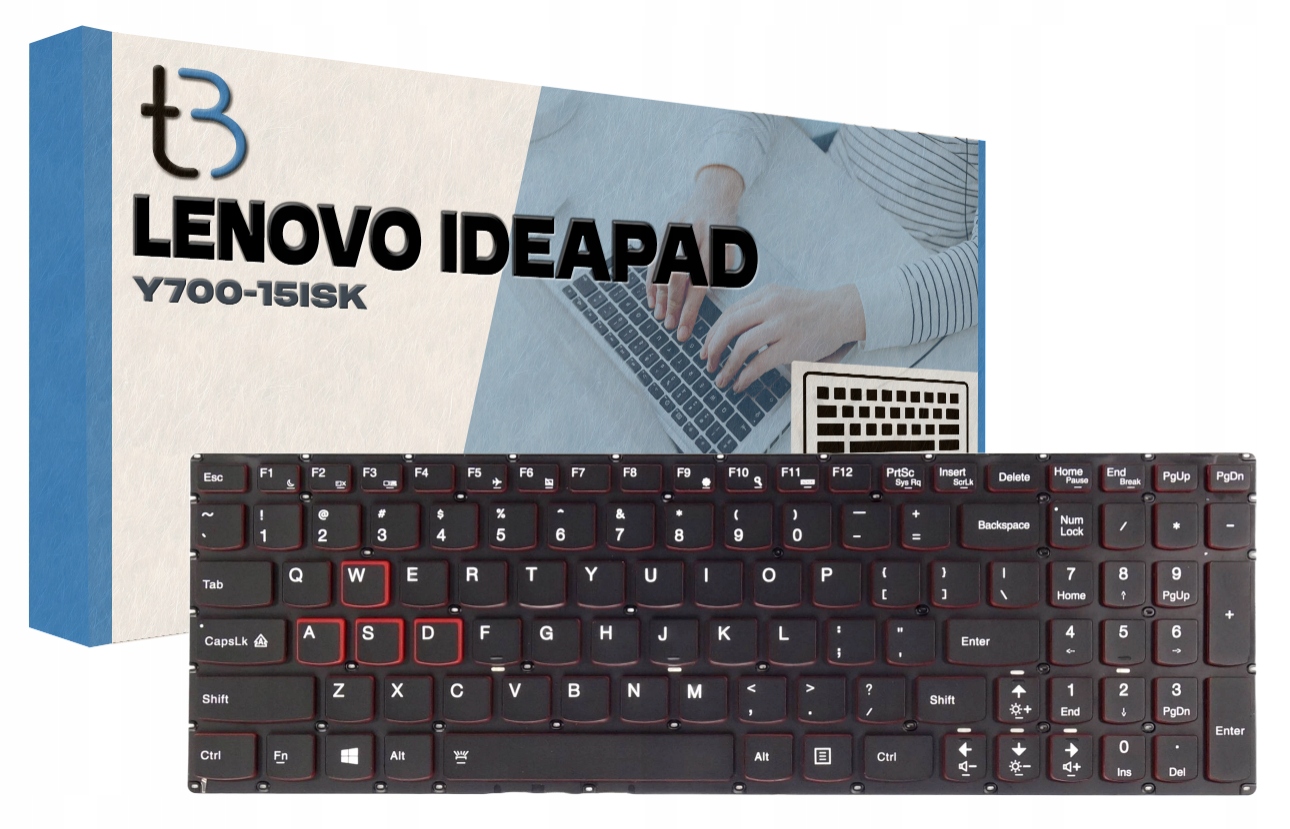 Klávesnice Lenovo Y700-15ISK Led podsvícení