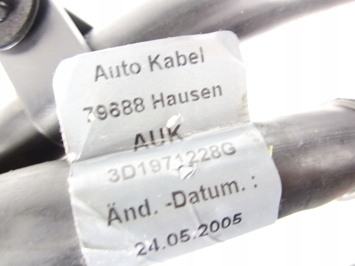 Kabel prijenos osigurač piro VW Phaeton 6.0 W12