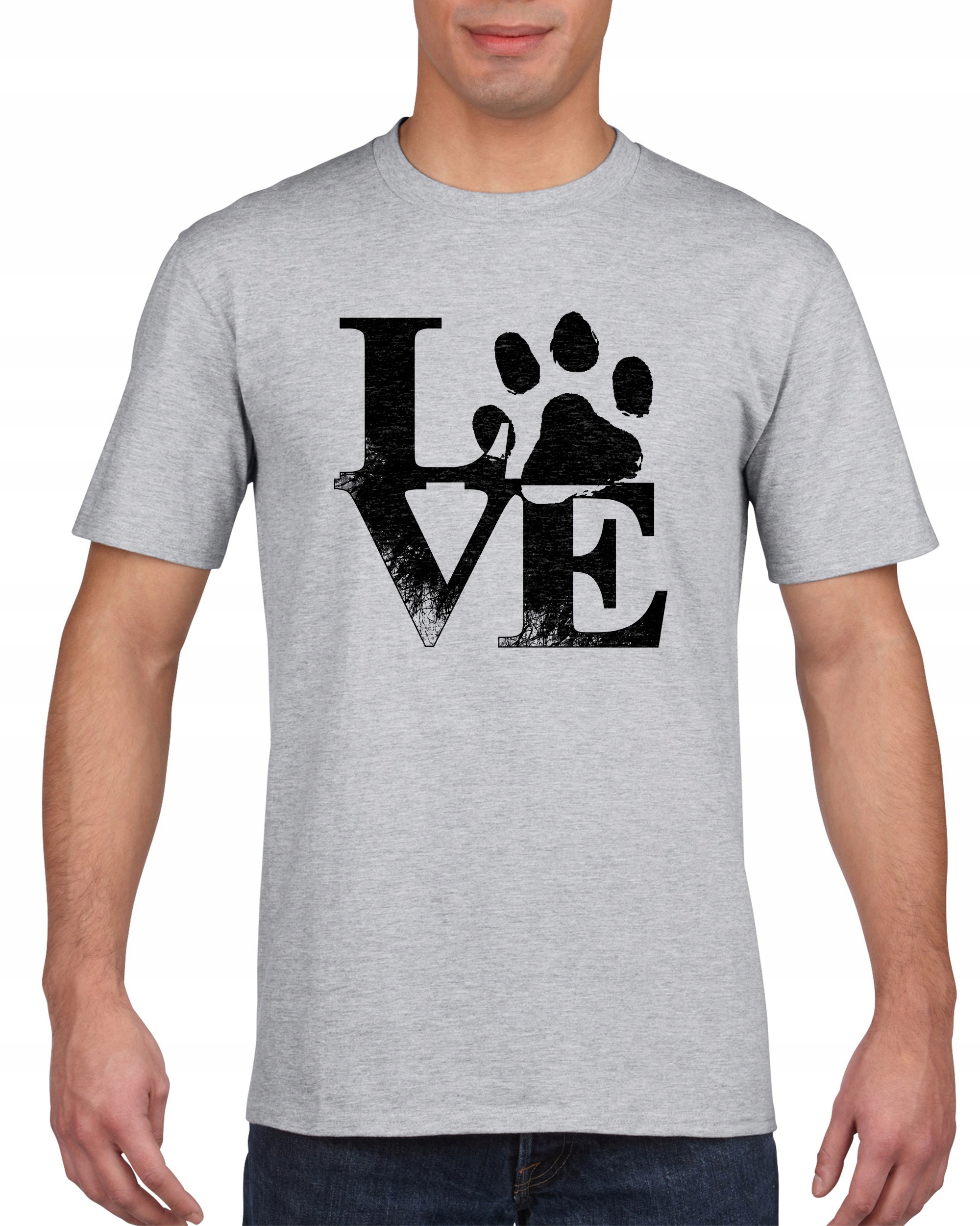 

Koszulka męska Love animals Kocham zwierzęta XXL