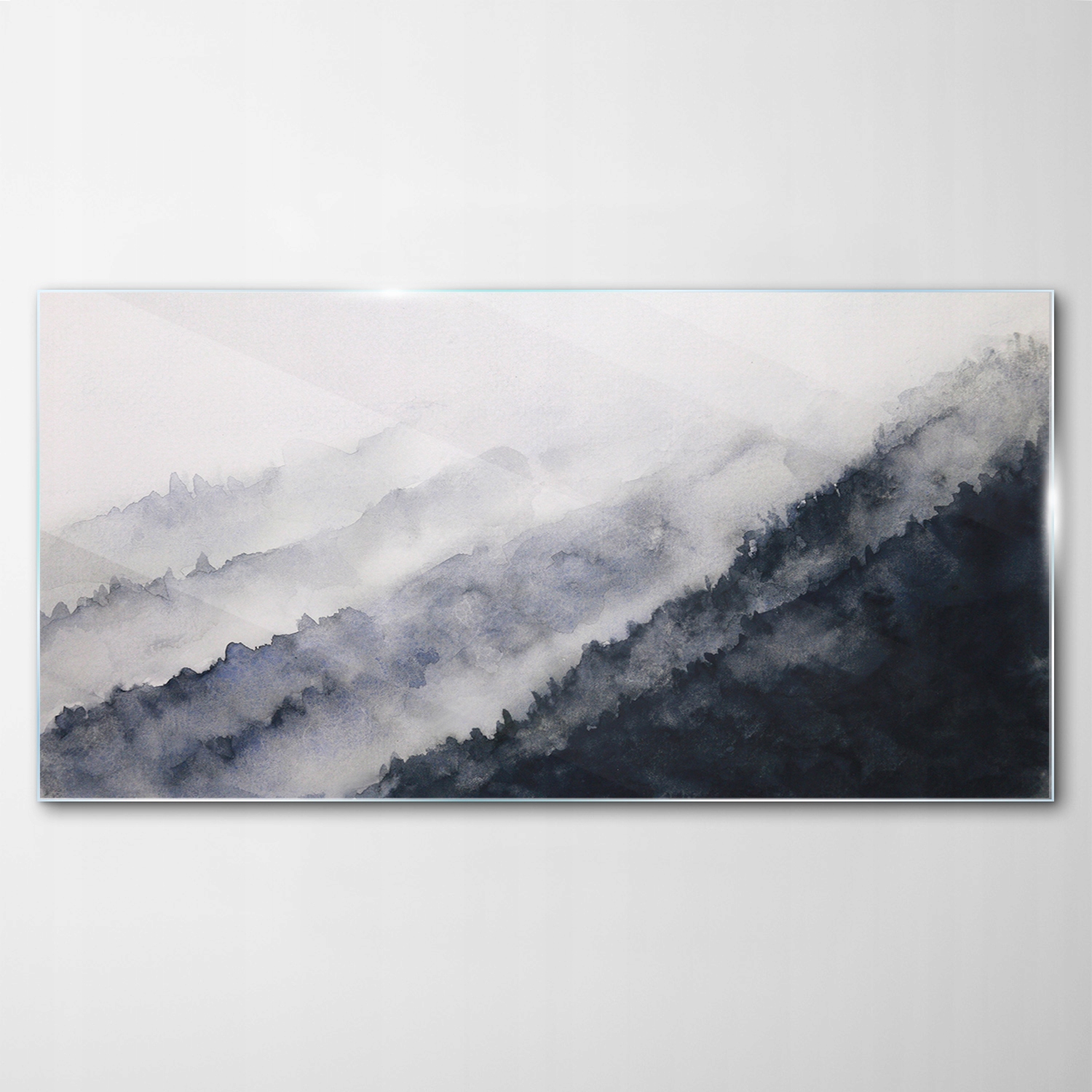 

Obraz na Szkle Dekor Akwarele Góry Azja 120x60
