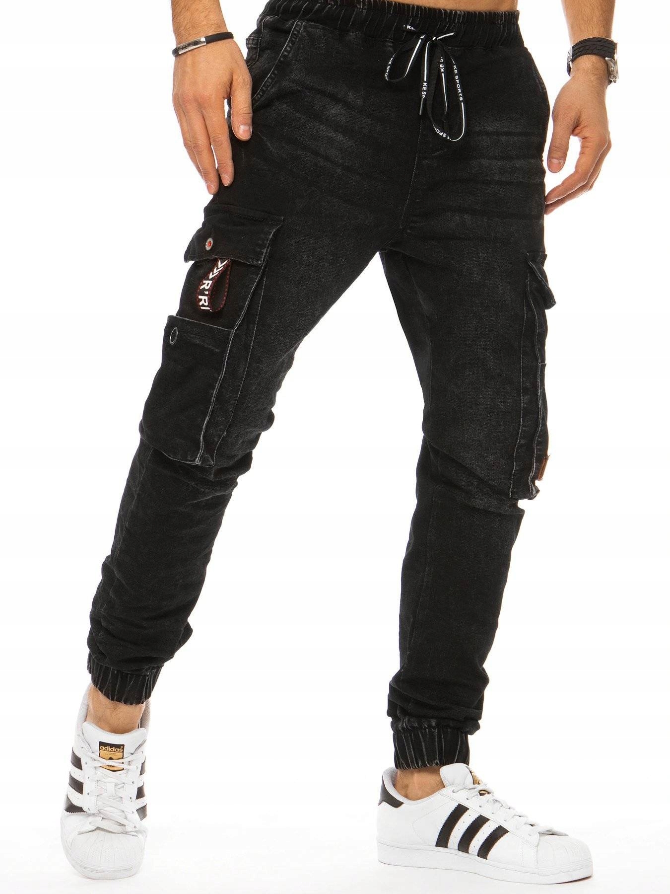 

Męskie Spodnie Jeansowe Typu Jogger ux3180 - 32