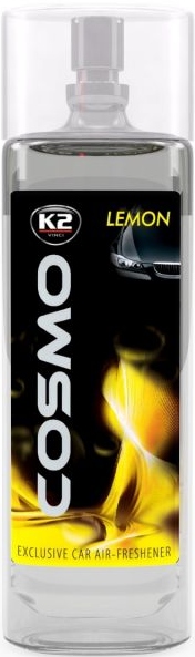 K2 COSMO LEMON 50ML ZAPACH PERFUM SAMOCHODOWY ! Producent K2