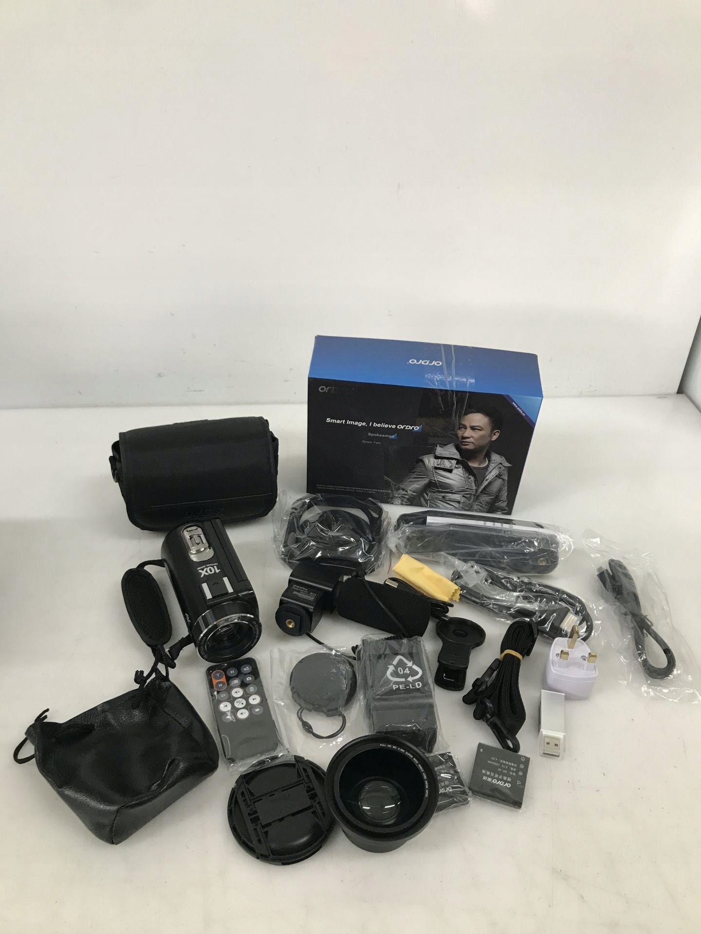 Ordro AC7 kamera cyfrowa Vlog DV 4K Marka Ordro