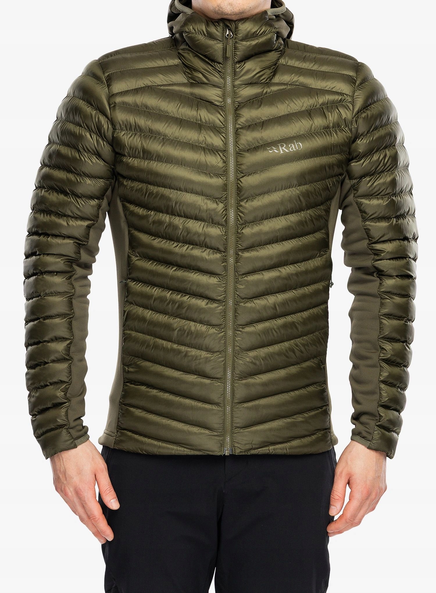 Zateplená bunda Rab Cirrus Flex Hoody olivová M