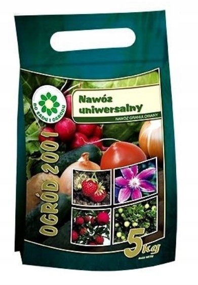 

Nawóz uniwersalny Npk warzywa krzewy drzewa 5kg