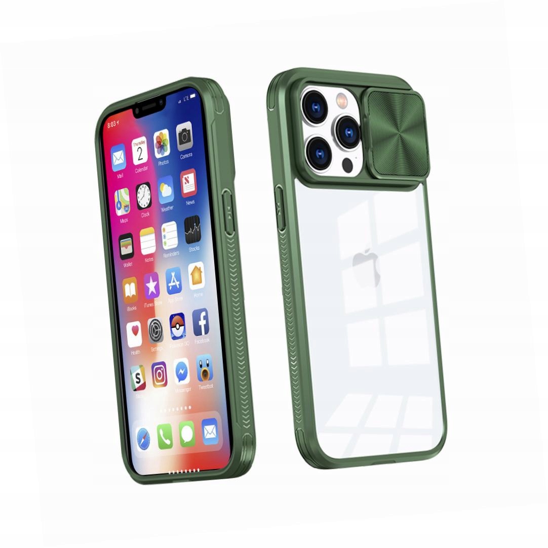 Etui silikonowe Camslider do iPhone 12 Case